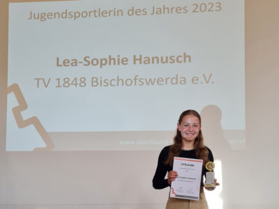 Jugendsportlerin des Jahres – Lea-Sophie Hanusch