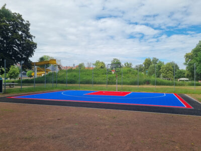 3×3-Basketballfeld