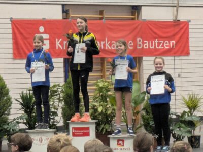 Sportler kämpfen um hohe Sprünge in Bischofswerda