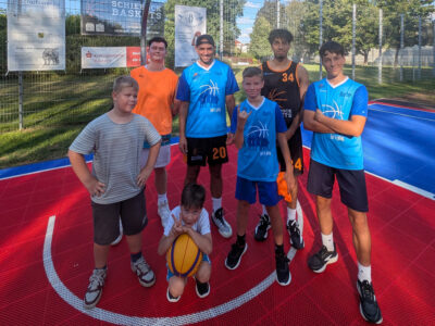 Schnuppertraining auf dem 3×3 Freiplatz